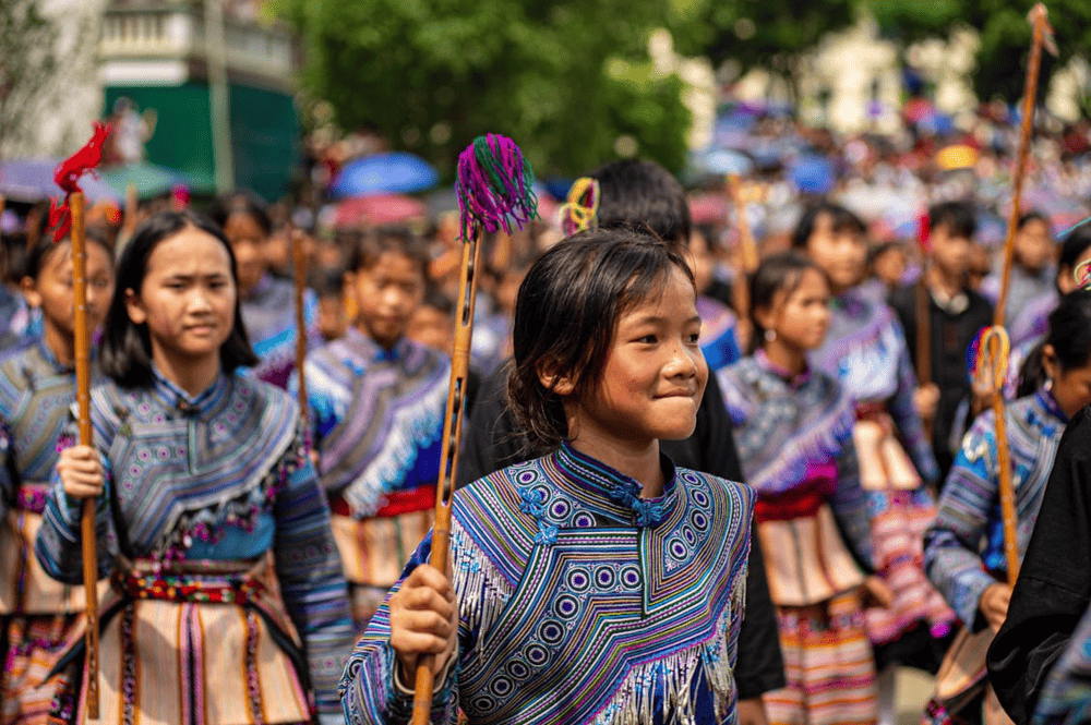 The Sapa Love Market is a traditional cultural beauty of ethnic minorities in the Northwest highlands (Source: Pexels)